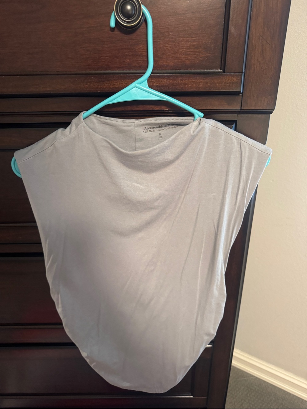 Abercrombie & Fitch Light Gray Women's Tank Top